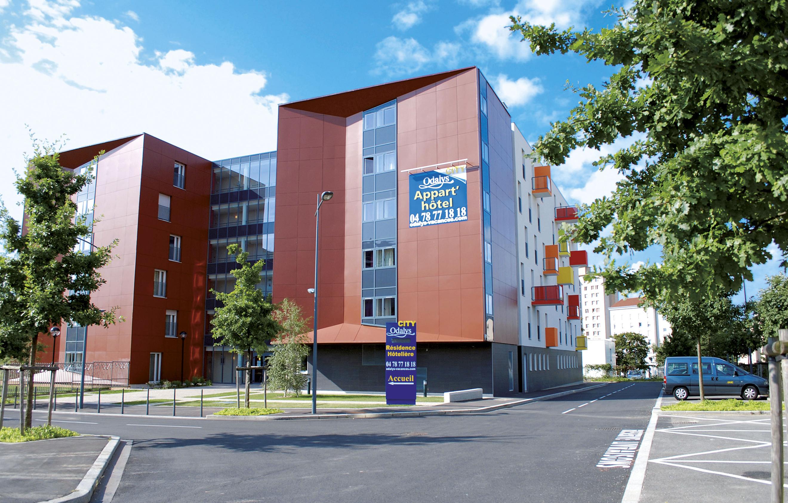 Appart'Hotel Odalys City - Bioparc Lyon Est Kültér fotó